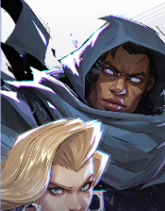 Cloak and Dagger, a dual-role duo in Marvel Rivals, combining teleportation, crowd control, burst damage, and healing light.