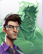 Hulk, part of the Marvel Rivals lineup, smashing enemies with powerful area attacks, massive health pool, and crowd disruption as a tank and bruiser.